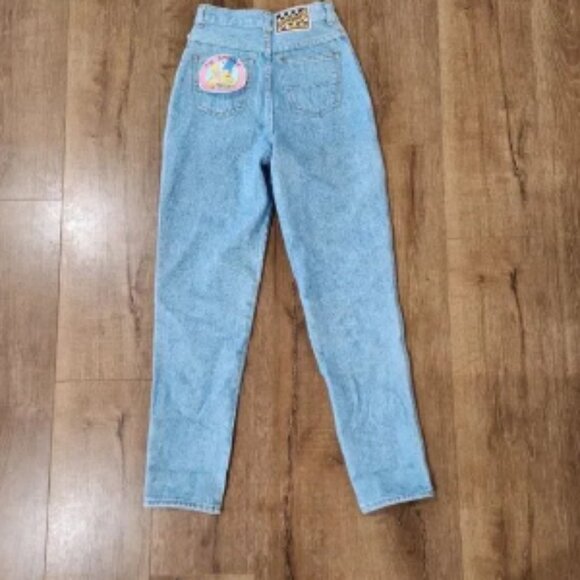 Rare Vintage 90s new old deadstock Stickshift The Simpsons Bartman Jeans Sz 14 - Picture 8 of 8